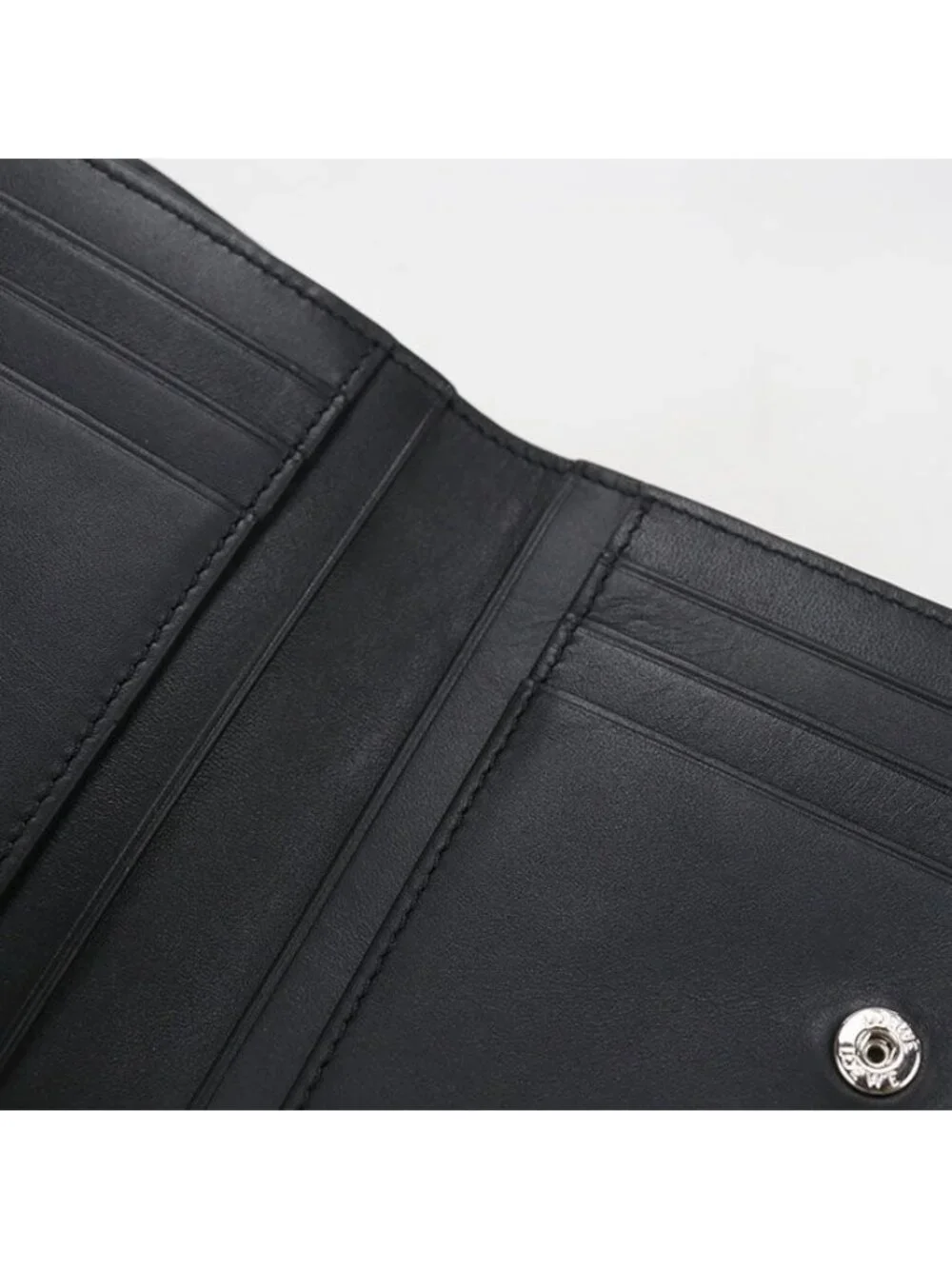 Loewe Slim Compact Wallet Puzzle Bifold Classic Calf